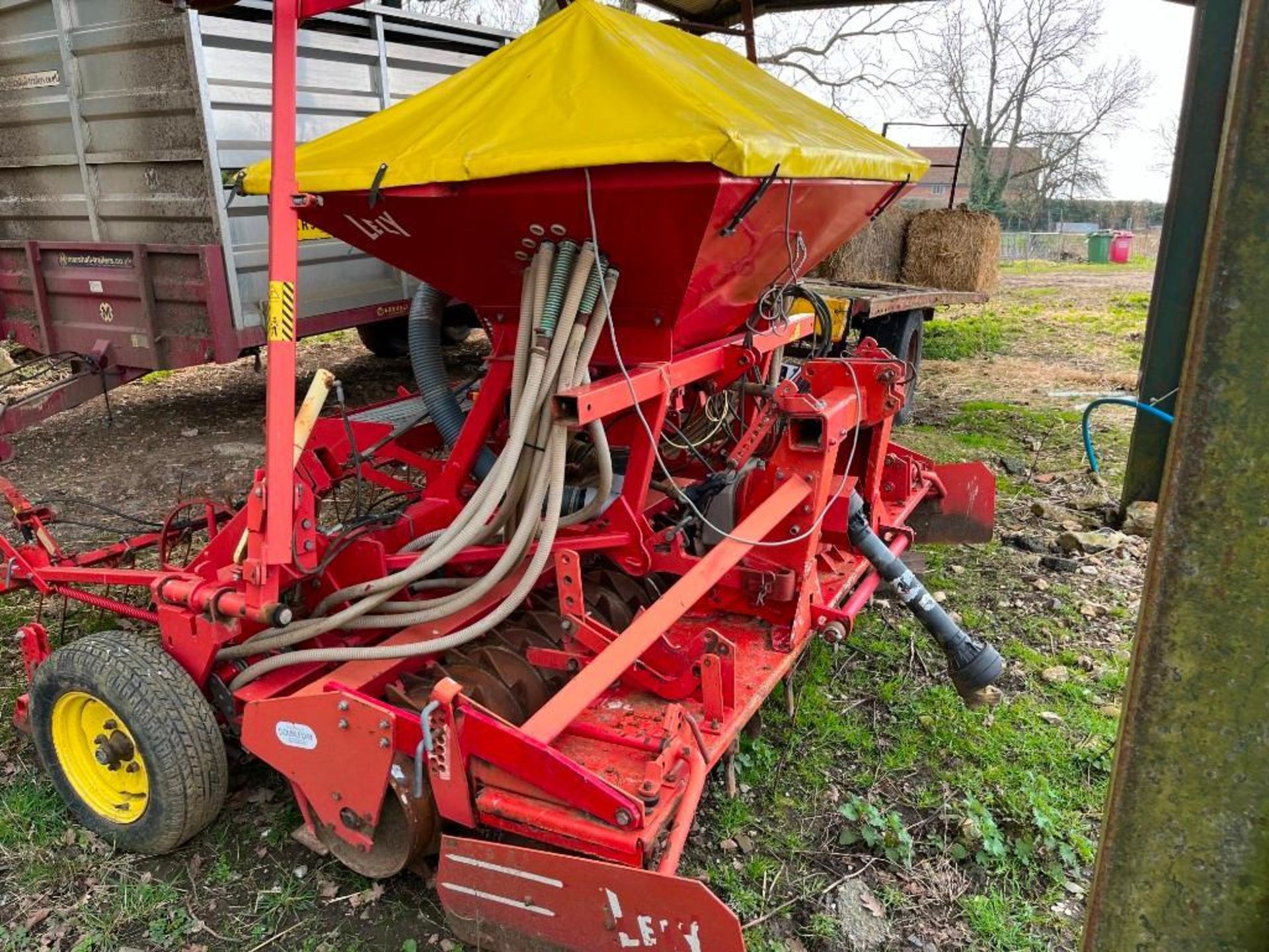 Lely Polymat 3m Combi Drill w/ Lely Terra 300-25 3m Power Harrow - Image 2 of 12