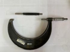 4” – 5” Moore & Wright Micrometer.
