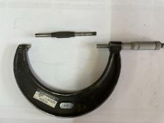 5” – 6” Moore & Wright Micrometer.