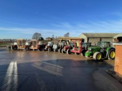 Dispersal Sale by Auction of Modern Farm Machinery and Vegetable Equipment