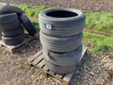 4No. 255/45R20 tyres