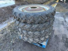 Set Taurus 230/95R36 wheels and tyres to suit Househam sprayer