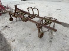 Interrow weeder linkage mounted