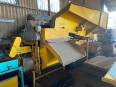 Peal Engineering 1509 hopper with speed control, grading screens and riddler. Machine No: 83380