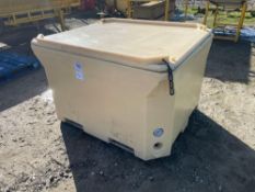 3No. Insulated ice bins