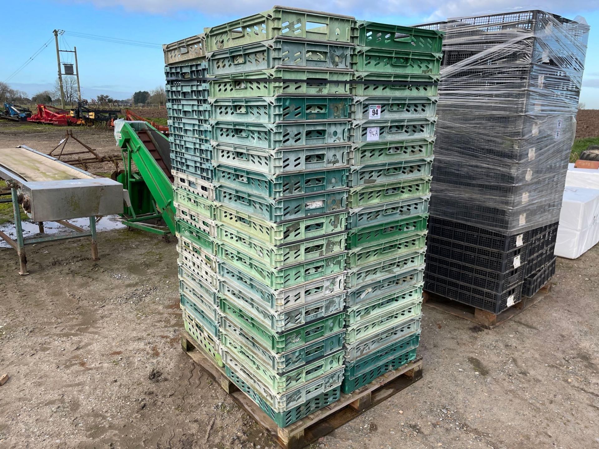 Quantity green plastic crates (approx. 1900) - Image 3 of 3