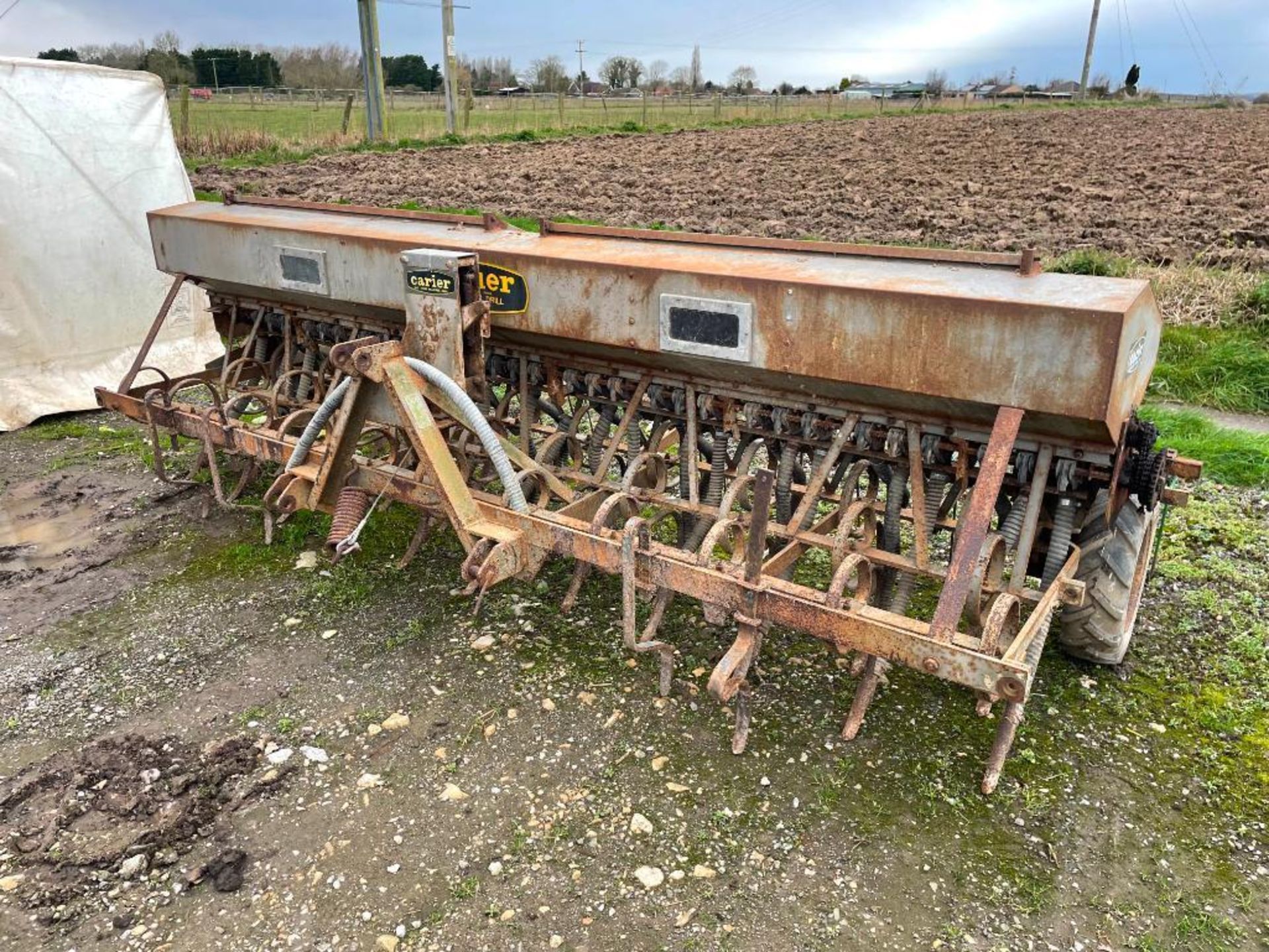 Carrier 12ft linkage mounted cultivator drill