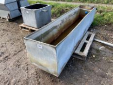 * Galvanised 10ft water trough (No VAT)