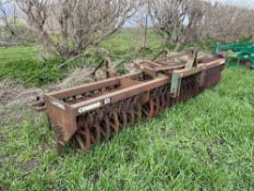 Cousins front mounted 4m press with leading tines