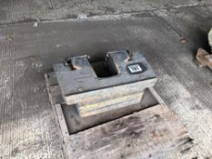 Fendt wafer weights