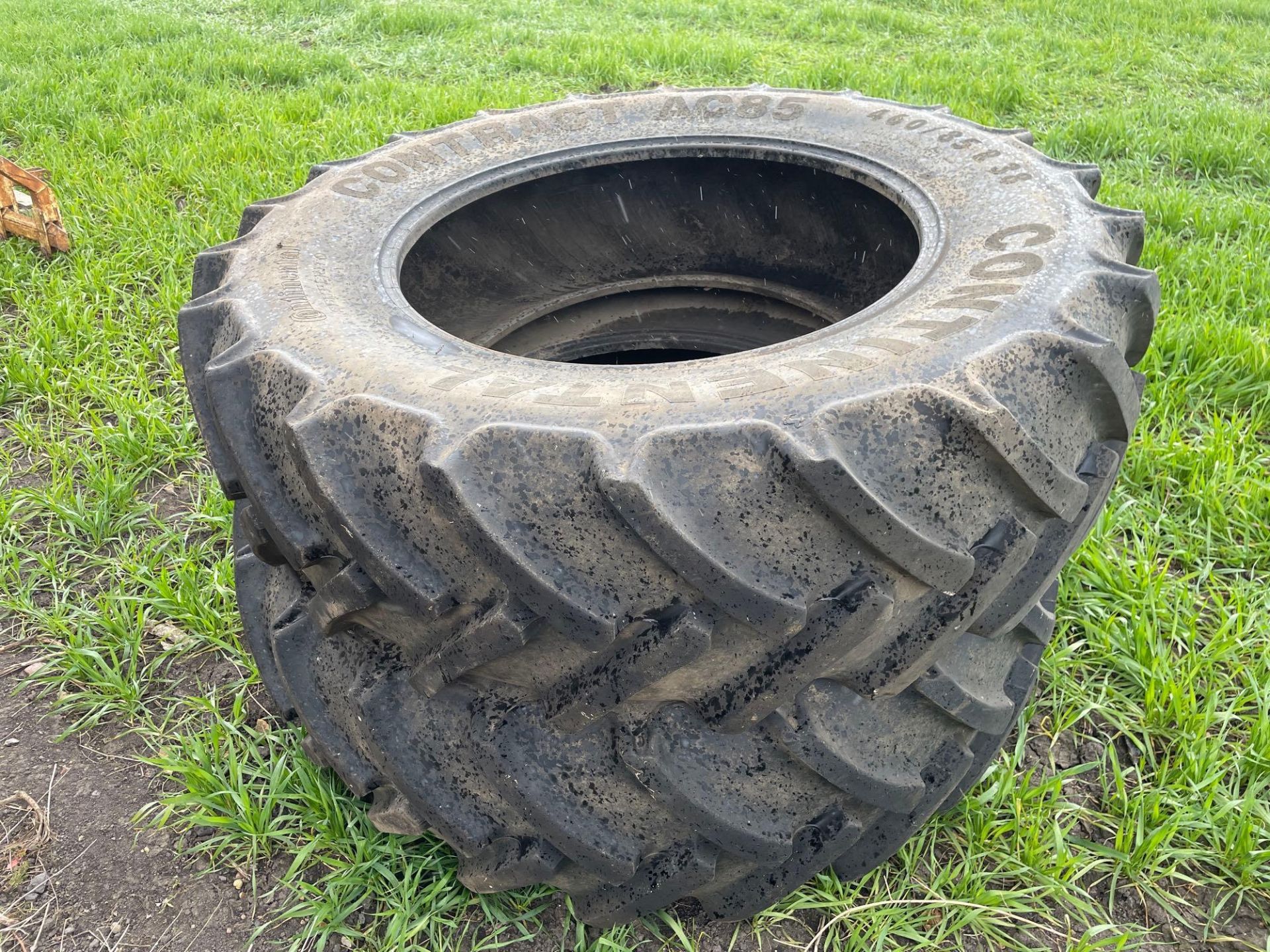 Pair Continental 460/85R38 tyres - Image 2 of 2