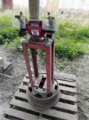 Sealey 6" bench grinder on stand