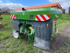 2017 Amazone ZA-V3200 Profis Control 24m twin disc fertiliser spreader with border control. Serial N