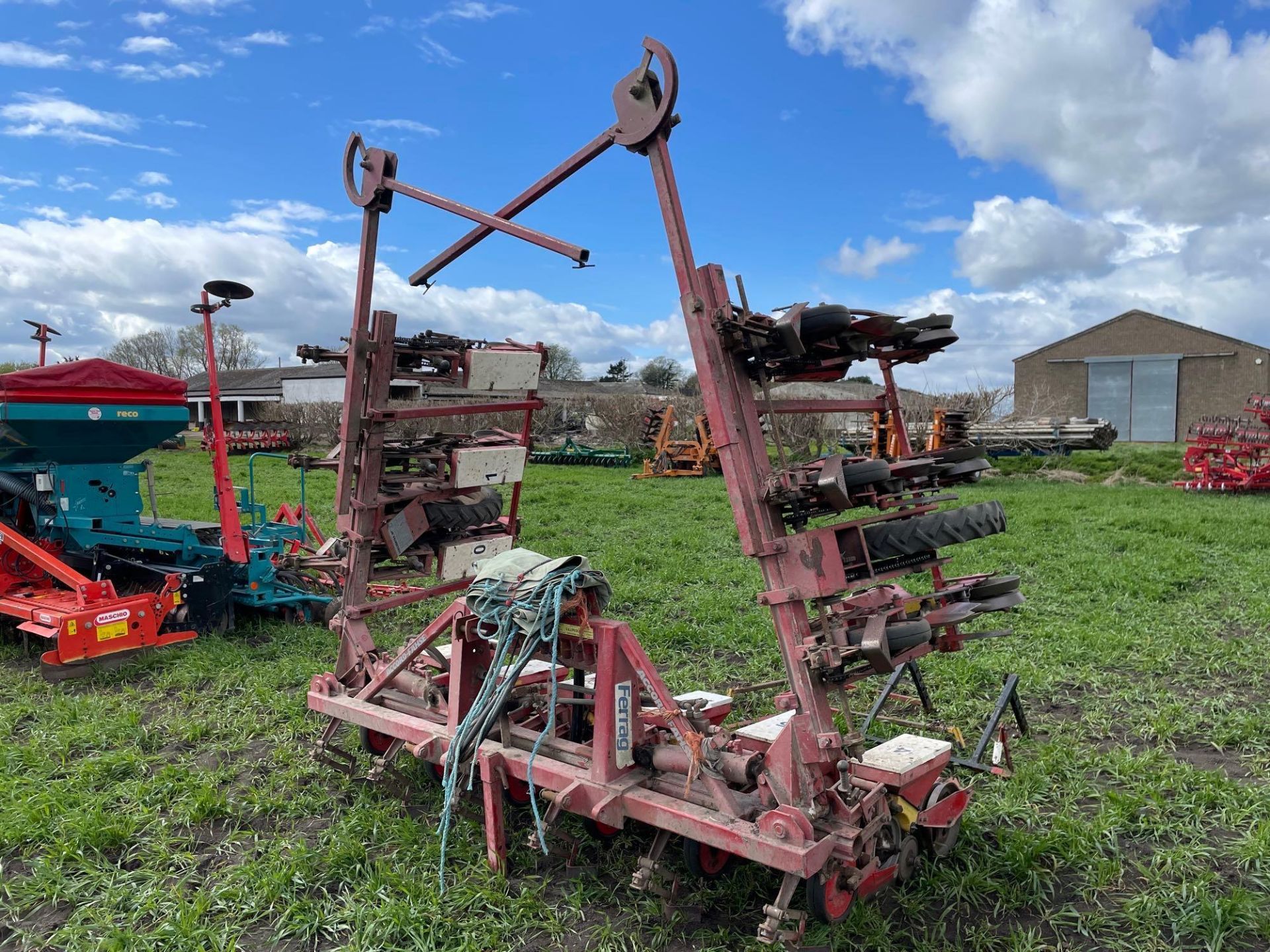 Accord Ferrag MZSP 12 row sugar beet drill, linkage mounted. Serial No: 33009 Manual in Office