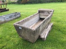 Concrete water trough