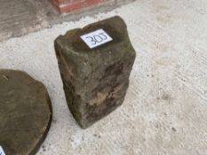 Sandstone block