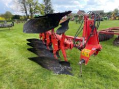 2008 Kuhn Multimaster 112 4f (3+1) reversible plough with skimmers. Serial No: J7554 NB: Manual in o