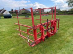 Browns 40 conventional bale carrier, linkage mounted and Merlo brackets