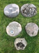 Quantity staddle stone tops