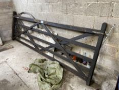 Wooden gate 12ft