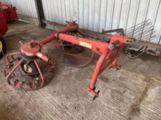 PZ Zweegers Haybob 300, twin rotor. Serial No: TH0143126