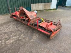 Kuhn HR3502 3m power harrow with rear spiral crumbler. Serial No: 0662