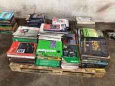 Quantity Auto Data manuals and various catalogues