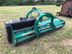 2014 Spearhead flail with side-shift, front and rear mounted. Model 28HD. Serial No: S1477401. Spare