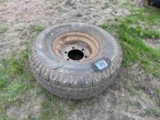 Single Vredestein 12.5/80-15.3 wheel and tyre