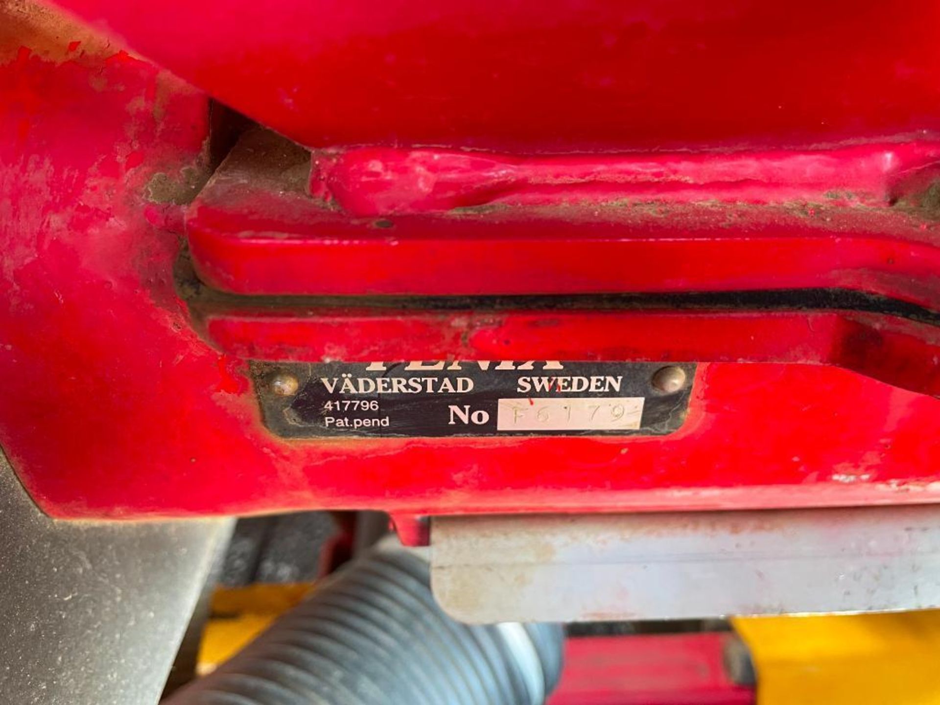 2007 Vaderstad Rapid A 800S disc drill with 2 sets of discs, tyre packer, wheel eradicators, rear fi - Image 8 of 14