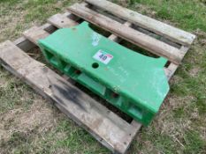 John Deere front weight carrier