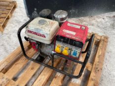 Honda EG3000 X single phase generator, 115v / 240v