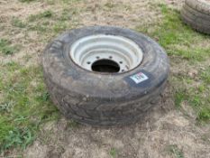 Single Michelin 340/65R18 wheel and tyre