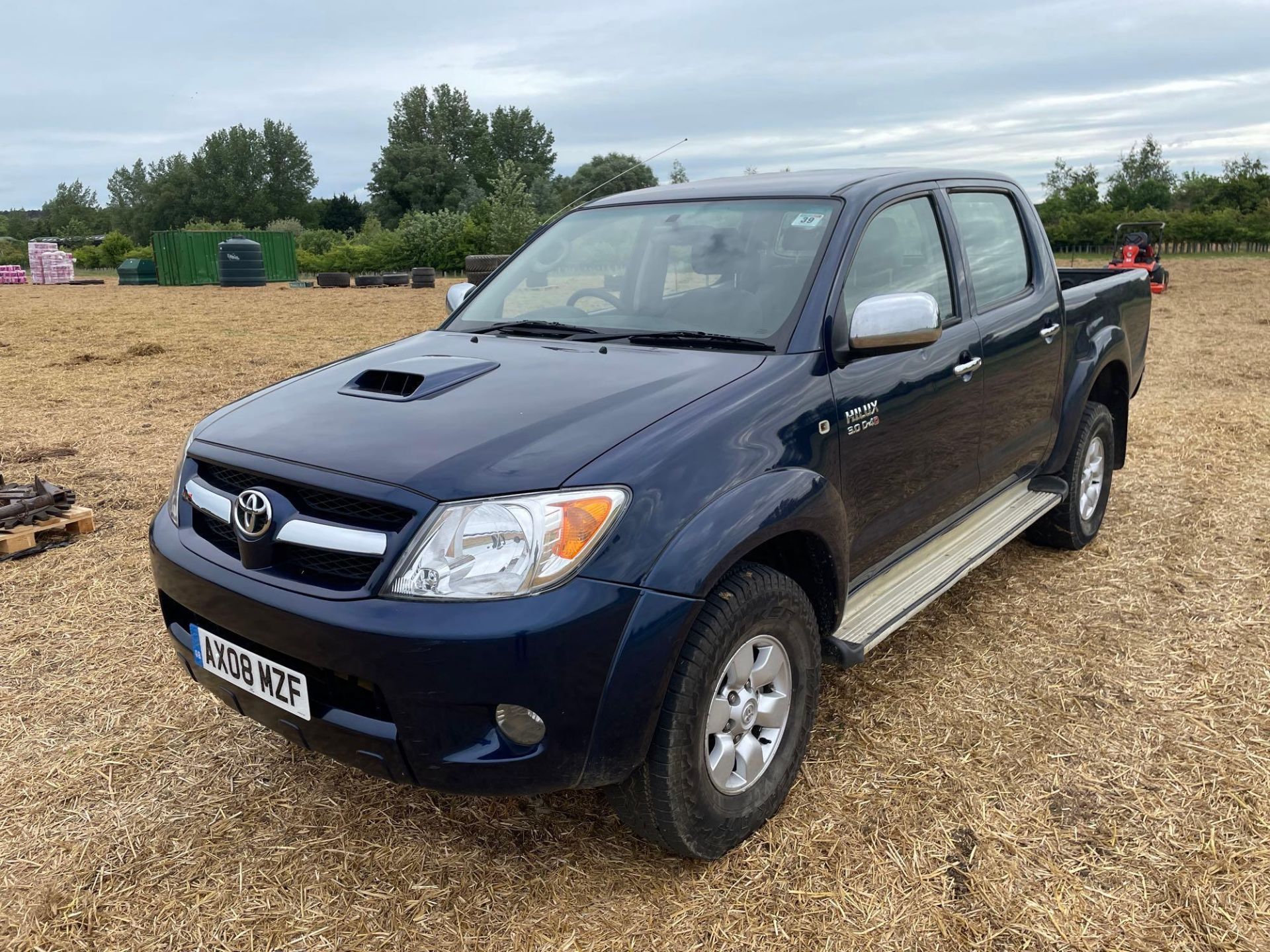 2008 Toyota Hilux HL3 D - 4D 4WD pick up, manual, diesel, blue, double cab, air conditioning, electr - Image 2 of 11