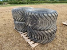 4No Alliance and BKT 550/60R22.5 tyres
