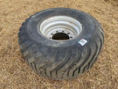 1No BKT 550/60R22.5 wheel and tyre