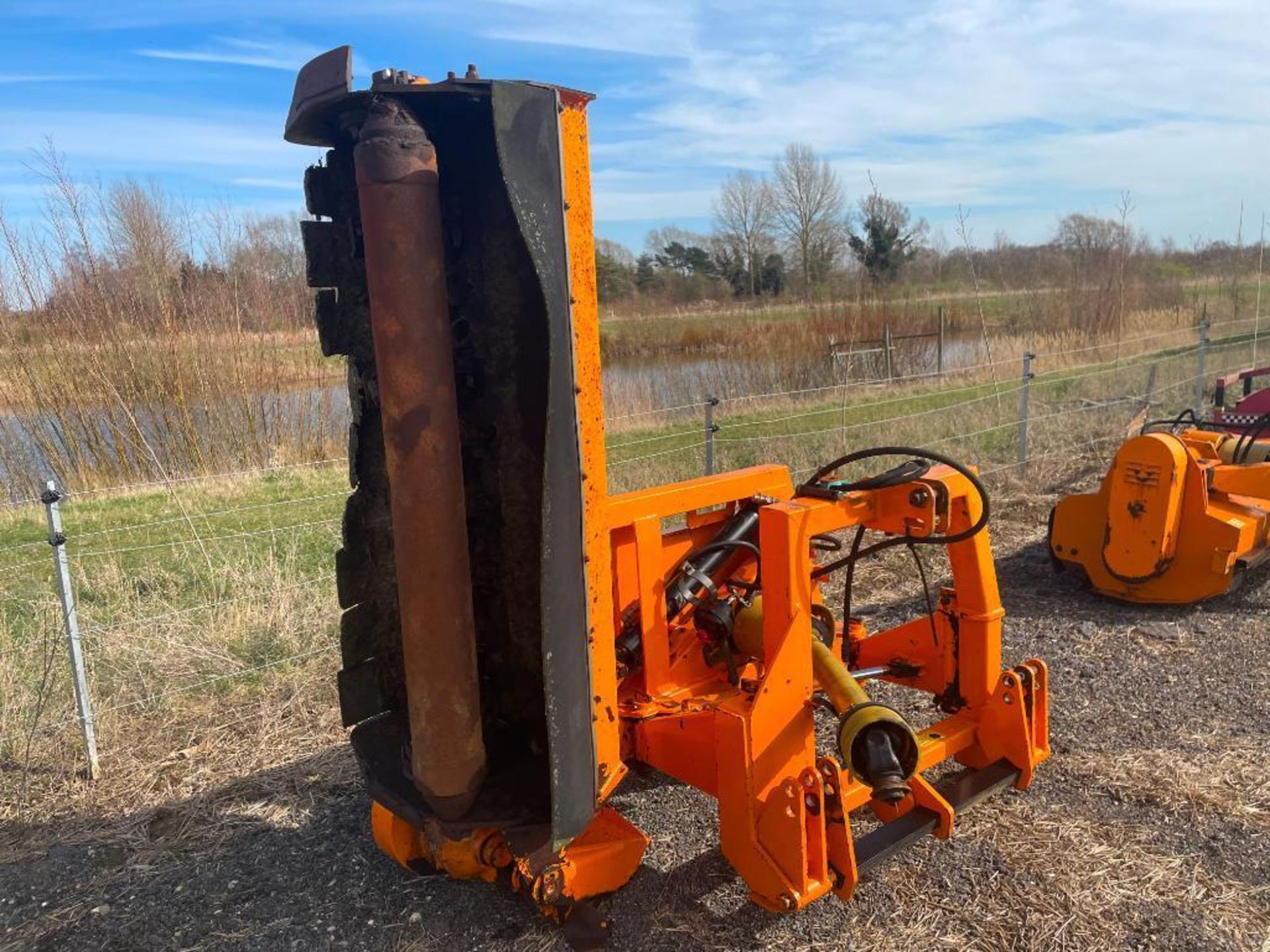 Votex Jumbo 150 hydraulic lifting flail mower with roller, front mounted - Image 3 of 5