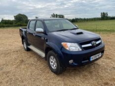2008 Toyota Hilux HL3 D - 4D 4WD pick up, manual, diesel, blue, double cab, air conditioning, electr