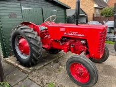 1957 International B250 2wd diesel tractor on 8.00-16 front and 14.9-28 rear wheels and tyres. Recen