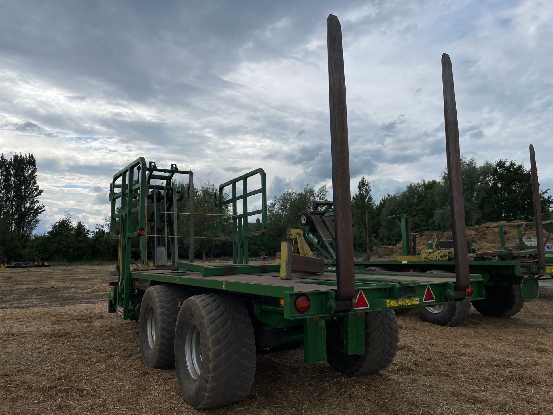 2014 Heath Super Chaser Extra QM twin axle bale chaser on 560/60R22.5 wheels and tyres, air brakes, - Image 28 of 28