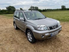 2005 Nissan X-Trail, AWD, diesel, silver, 5 door, central locking, air-conditioning, sun roof, elect