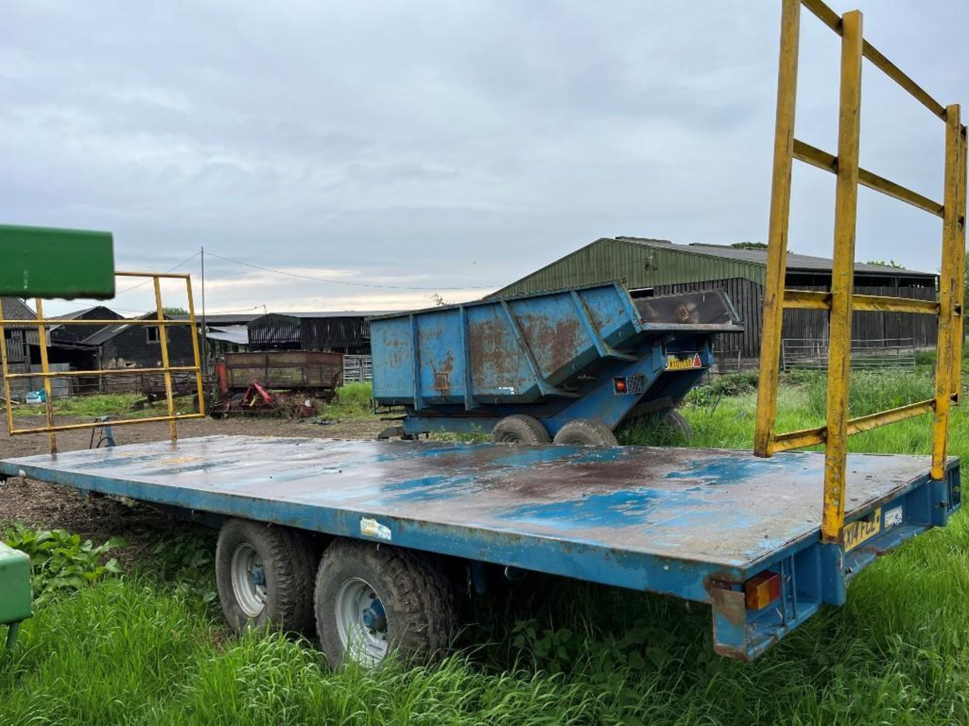 2001 Warwick 27ft Tandem Axle Bale Trailer - Image 3 of 4