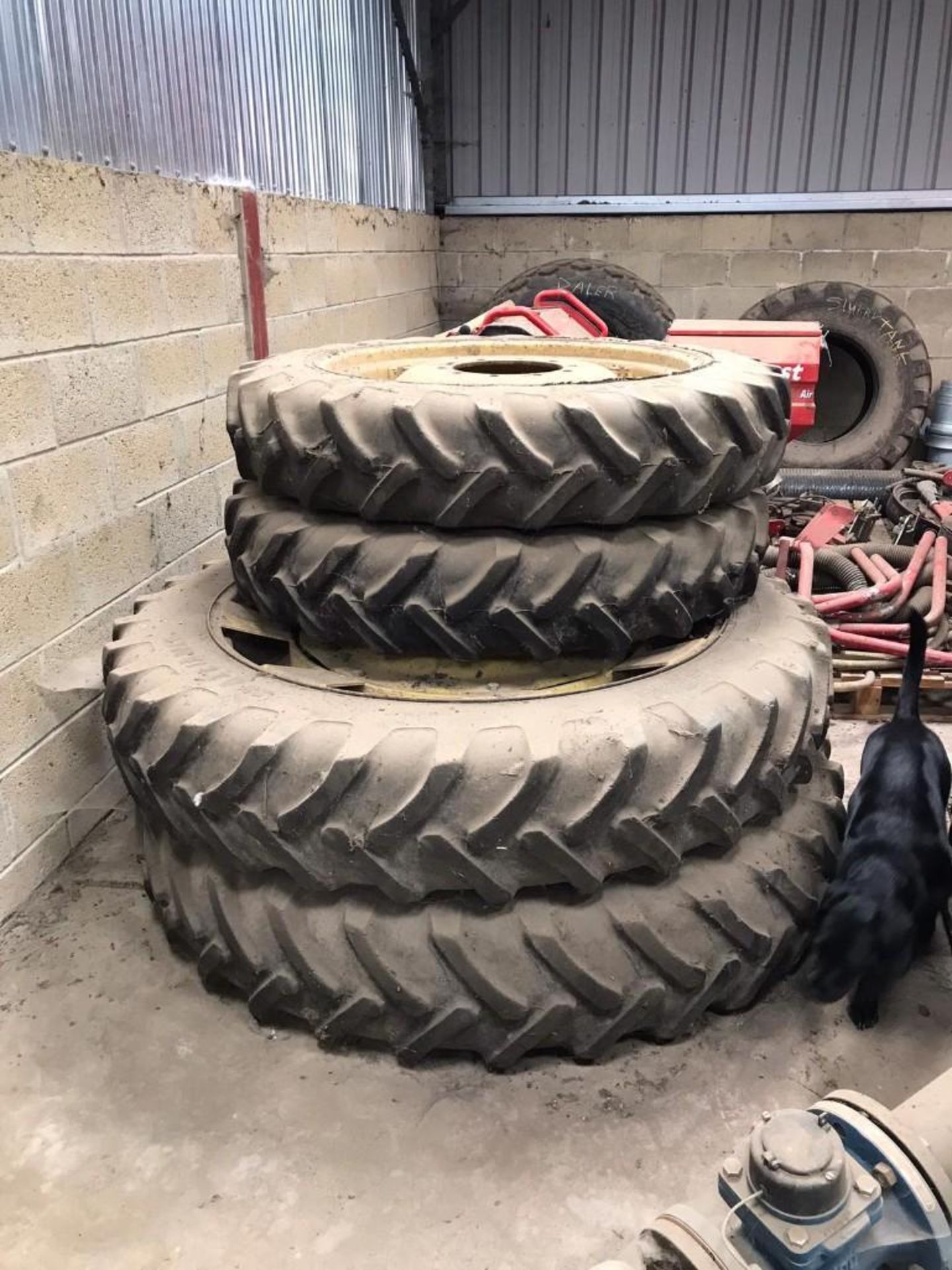 Set of Row Crop Wheels