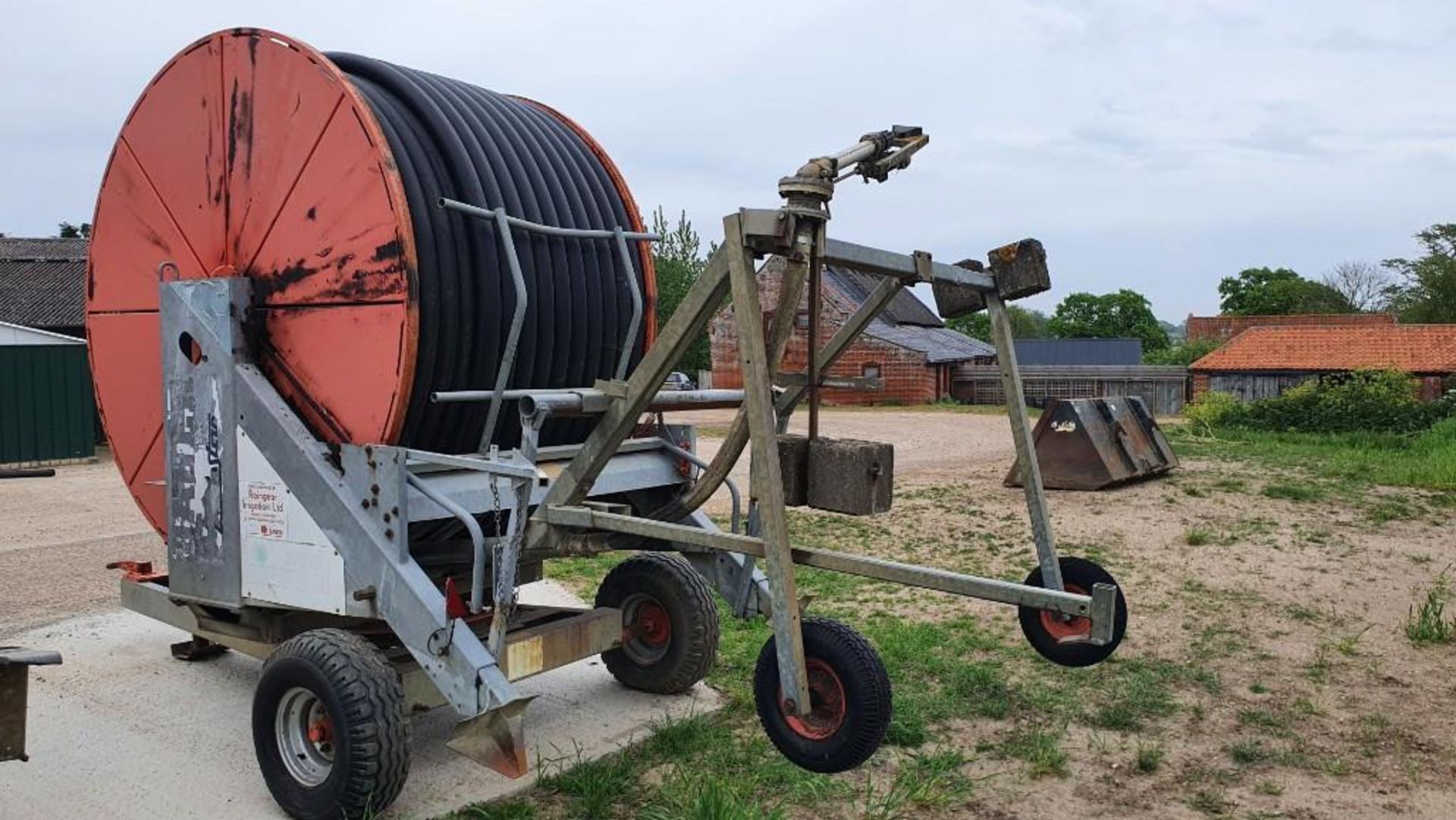 Bauer Rainstar 90-350 Irrigation Reel - Image 3 of 6