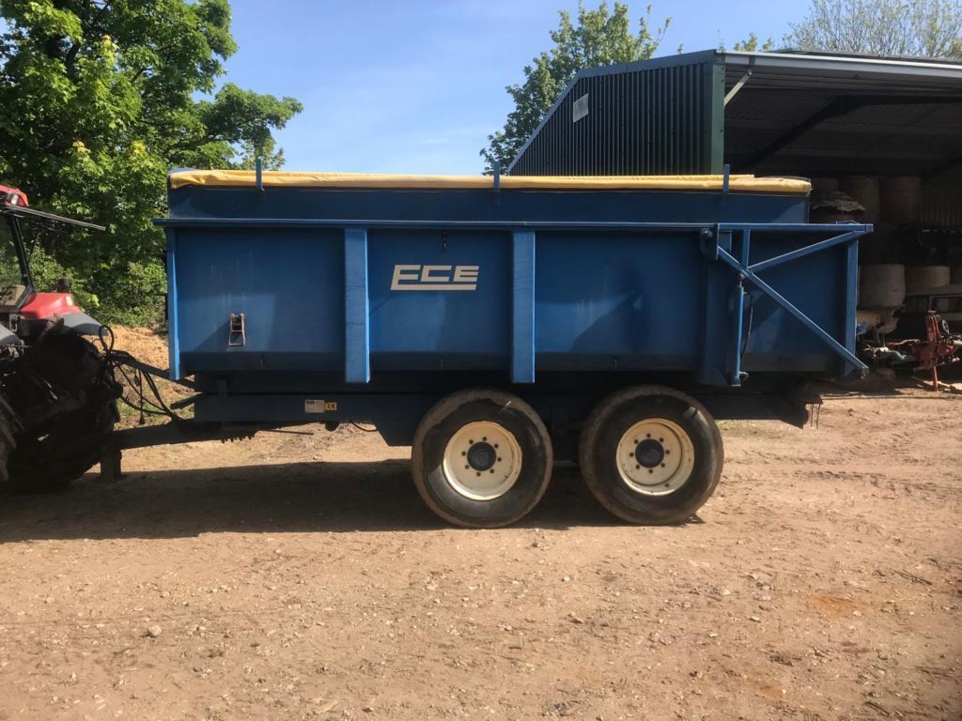 1996 ECE 10T Grain Trailer