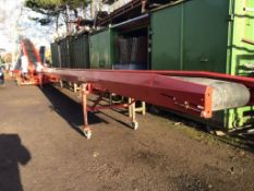 Swift lift 40ft long grain conveyor
