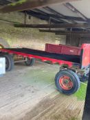 Dolly flat bed trailer