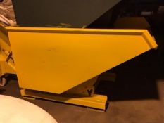 1ton forklift tipping skips