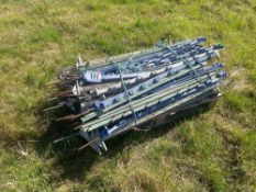*Quantity used electric fence posts.  NO VAT