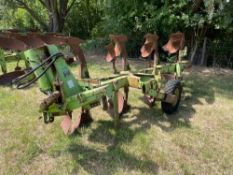 Dowdeswell DP7C 4f (3+1) reversible plough with 14" bodies. Serial No: 212341404 NB: Manual in Offic